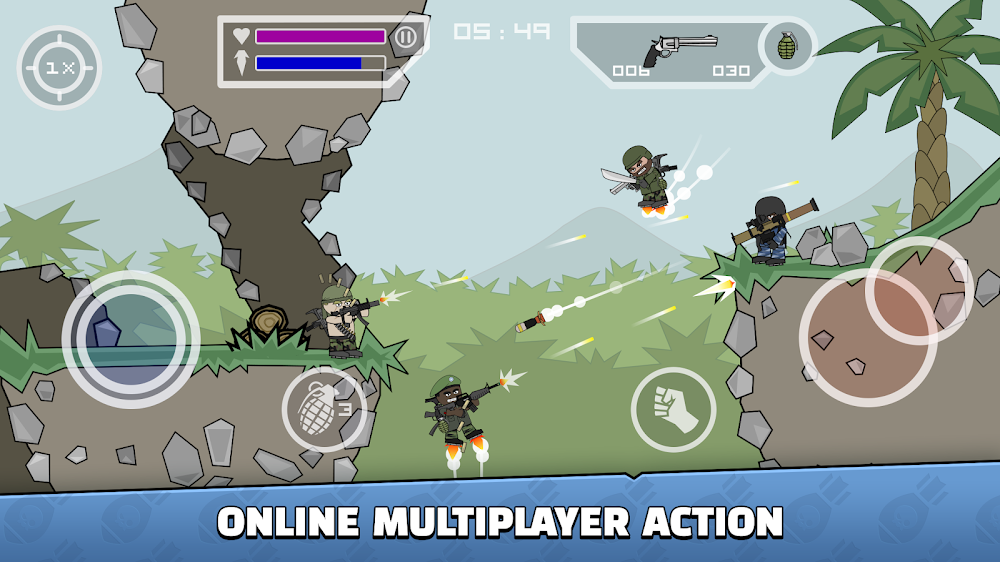 Mini Militia War.io mod apk download